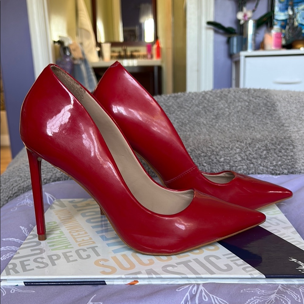 Red Stiletto Heels